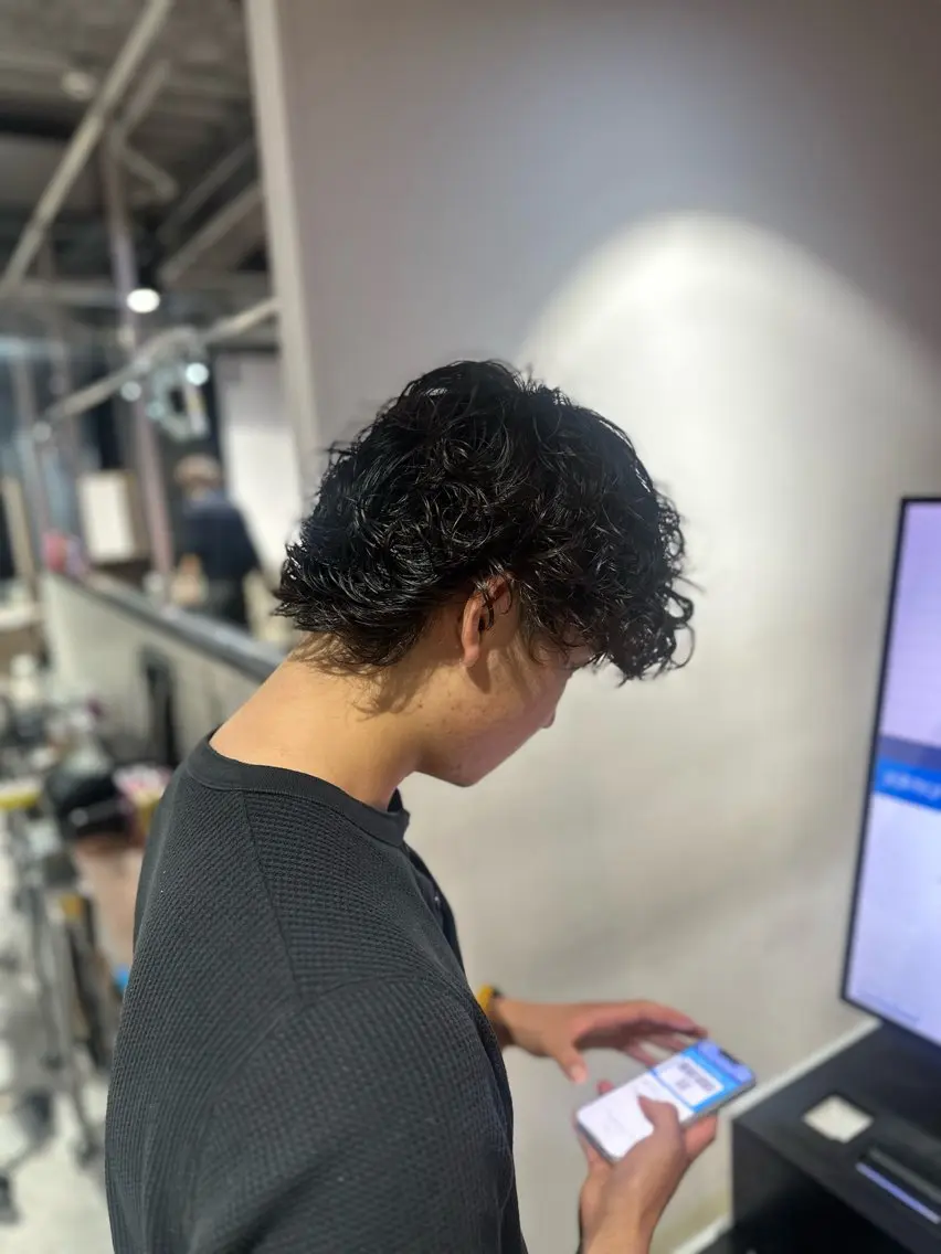 セミロング パーマ パーマ LUPI byLee MIUのヘアスタイル