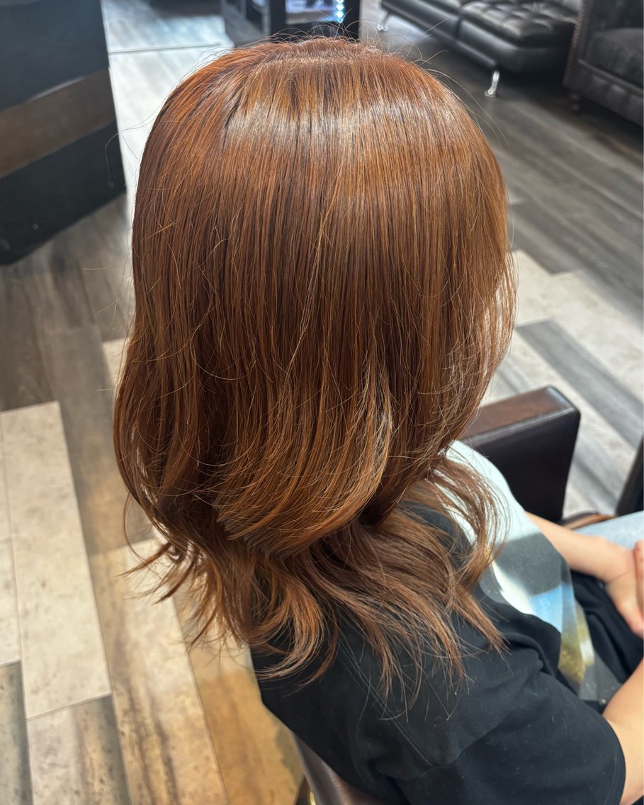 カラー ブラウンカラー 透明感カラー RIRI /KIRAのヘアスタイル