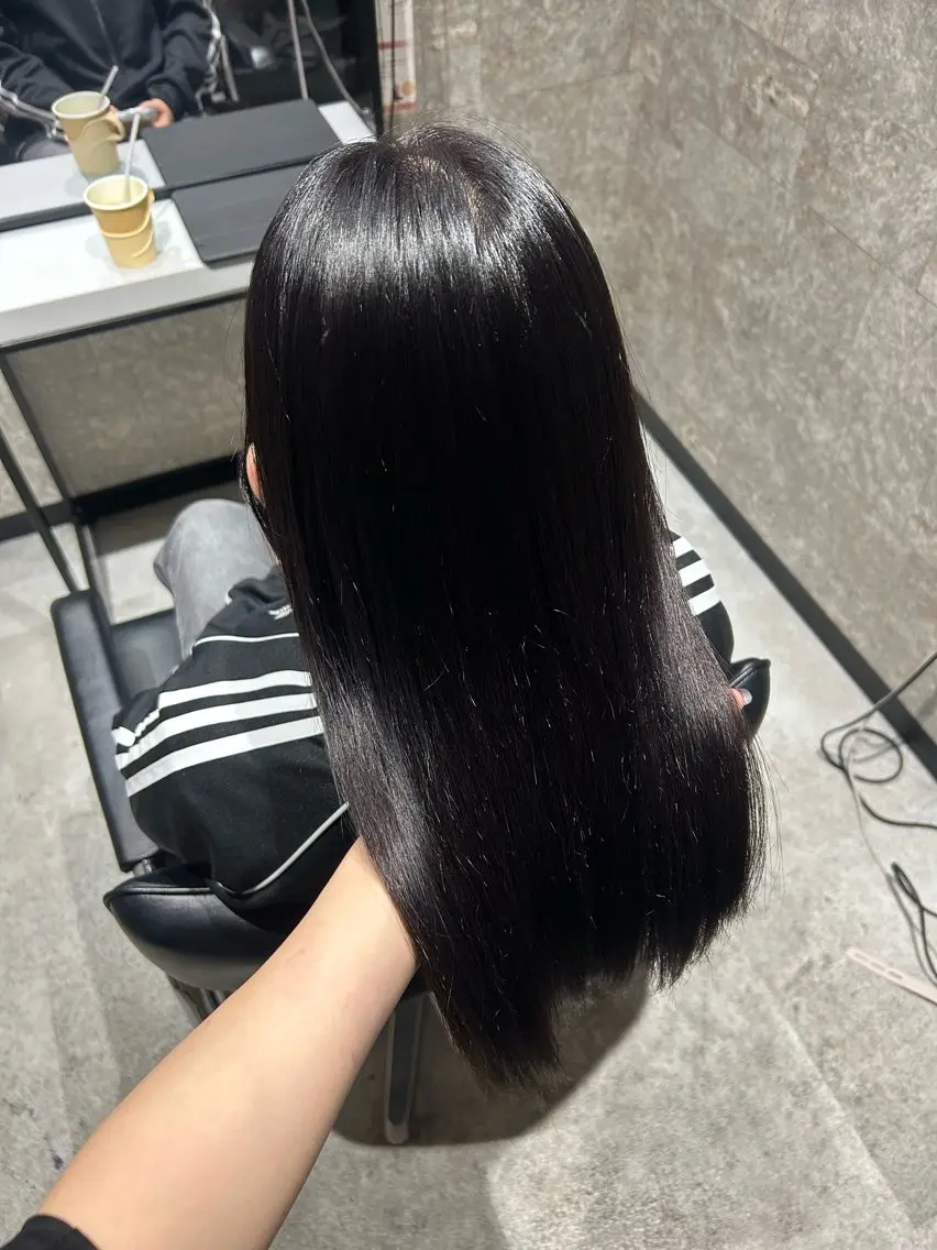 セミロング ヘアカラー トリートメント カラーモデル募集中 ✨hinahaのヘアスタイル