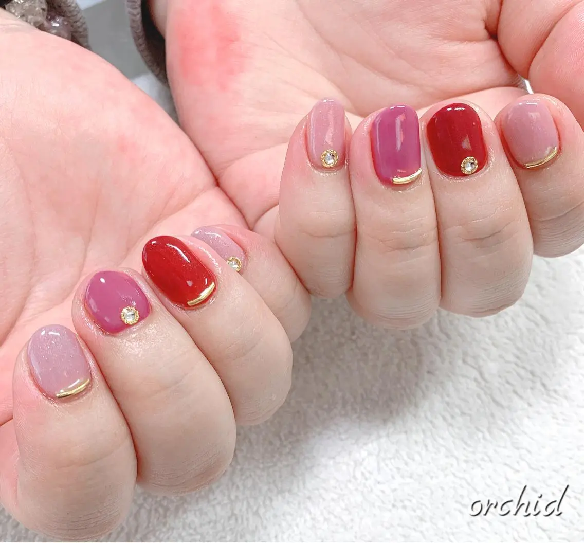 ネイル orchid ♡オーキッドのネイルデザイン