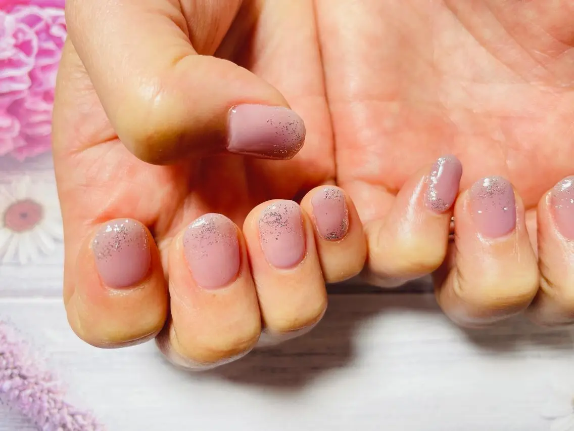 ネイル アートネイル ラメ(グリッター) nailsalon Rinのネイルデザイン
