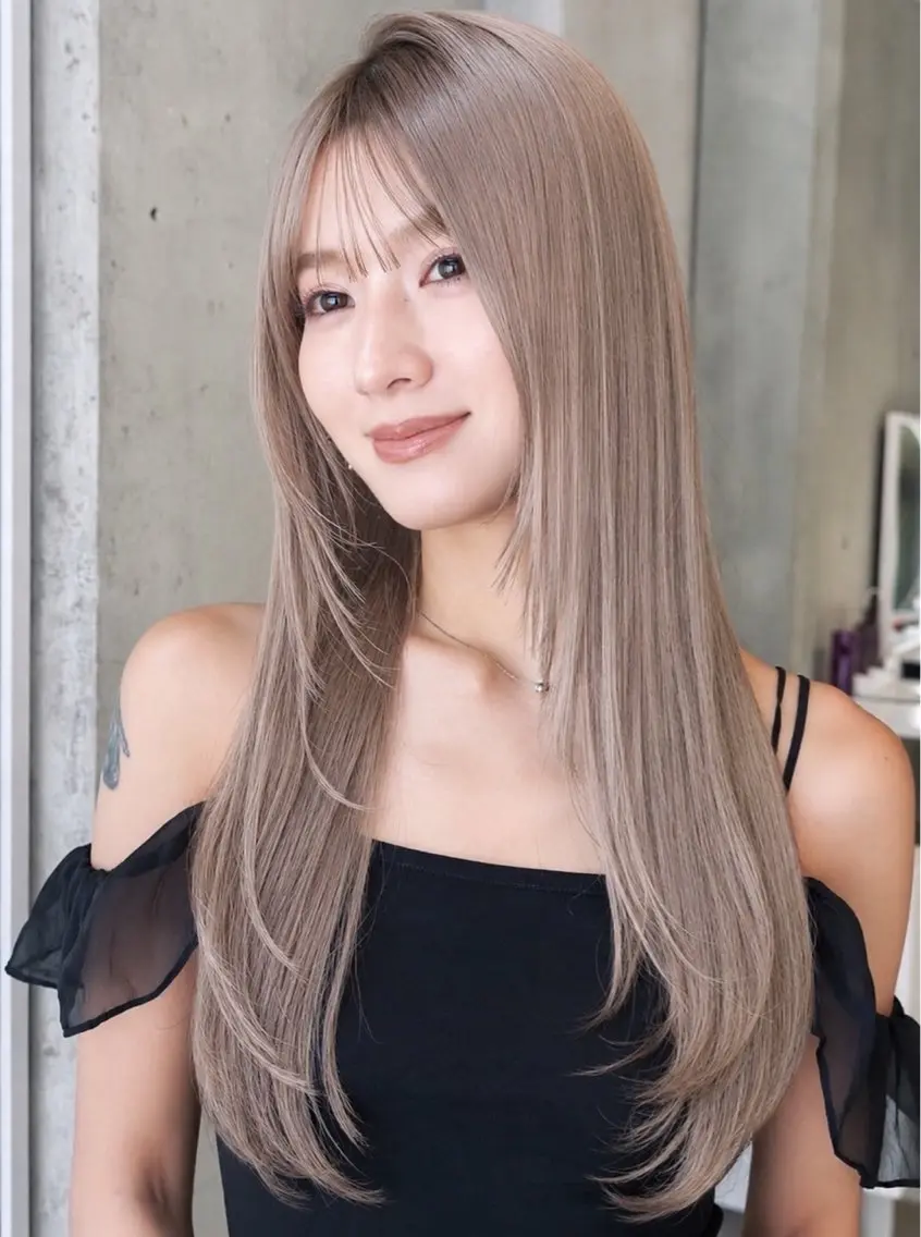 【ブリーチリタッチ🎀】ブリーチリタッチ+カラー+ケア剤の写真