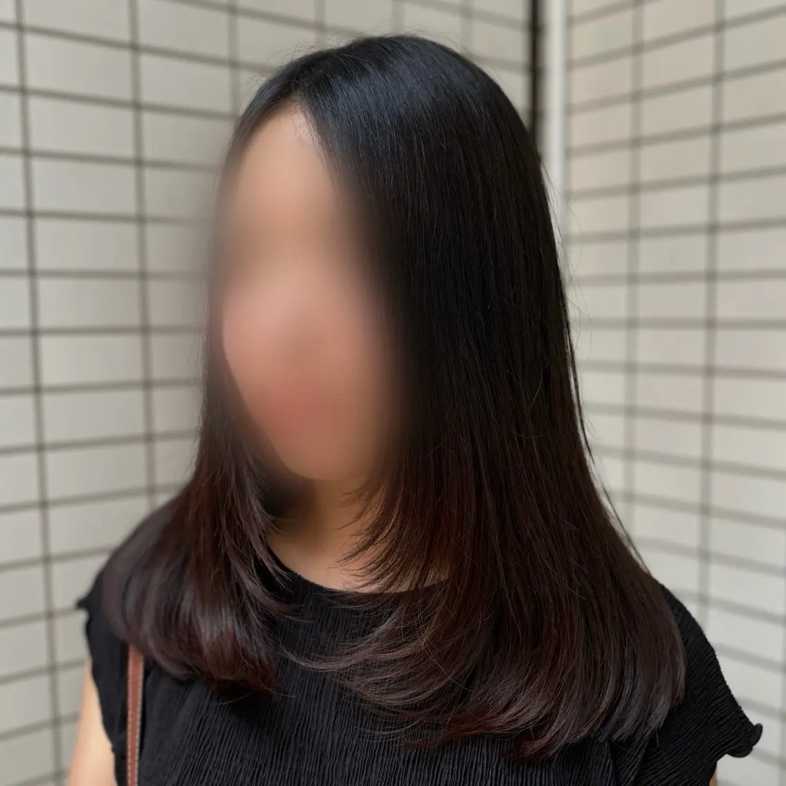 ロング 黒木 爽空のヘアスタイル