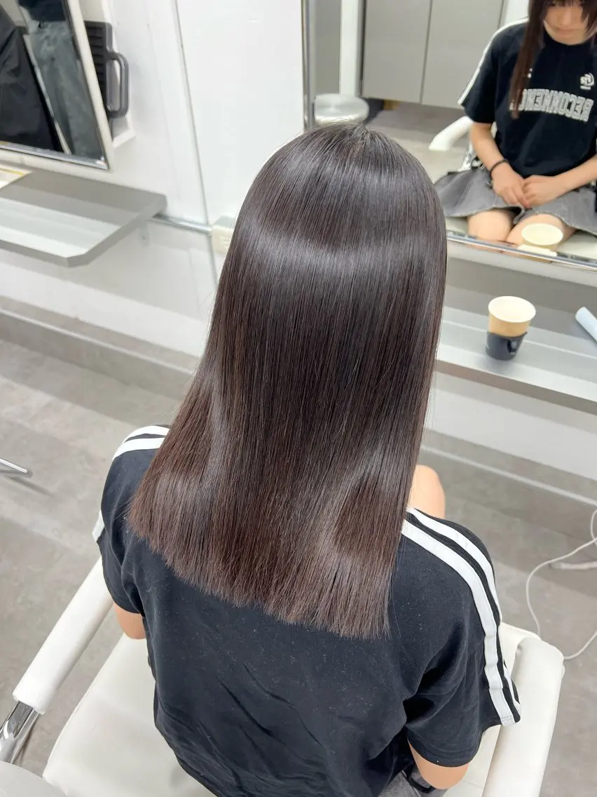 セミロング カット 縮毛矯正 メンズ似合わせ特化/ 縮毛矯正/佐野友尉のヘアスタイル