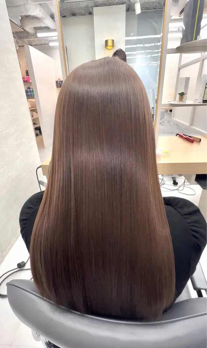 【人気No.2】カット＋カラー＋水素髪質改善TR　or 13step内部補修の写真