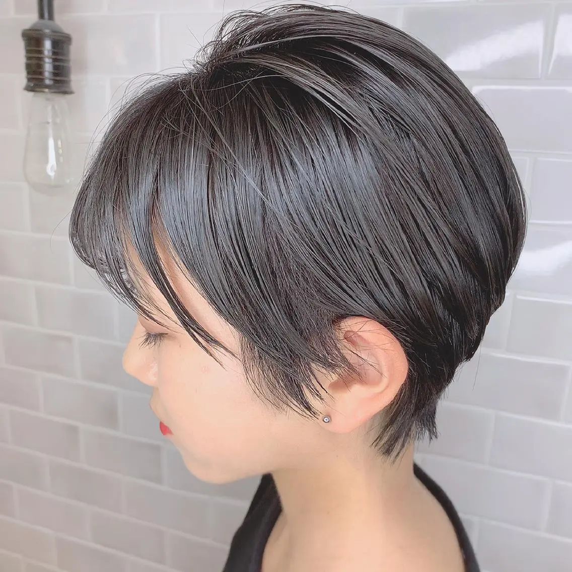 ショート ショートヘア 木下 旬起のヘアスタイル