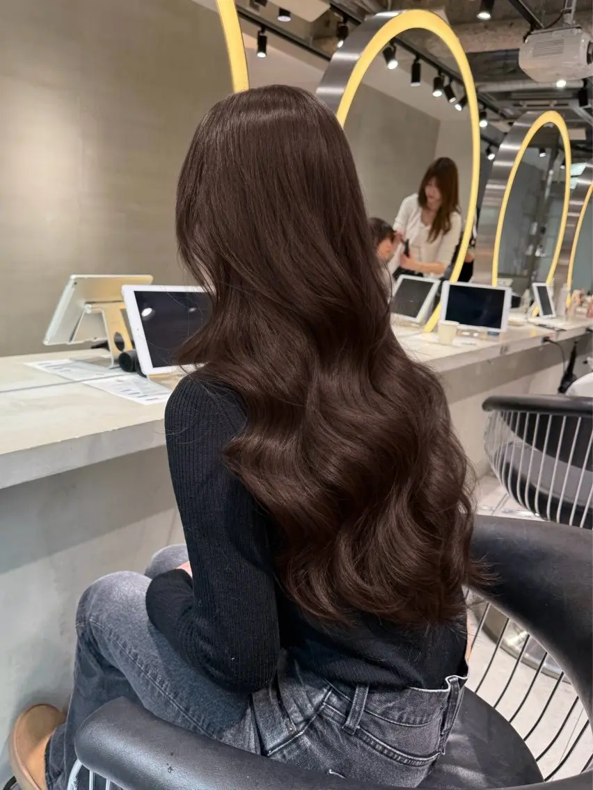 ロング レイヤーカット 🎀透明感カラー shizuka🎀のヘアスタイル