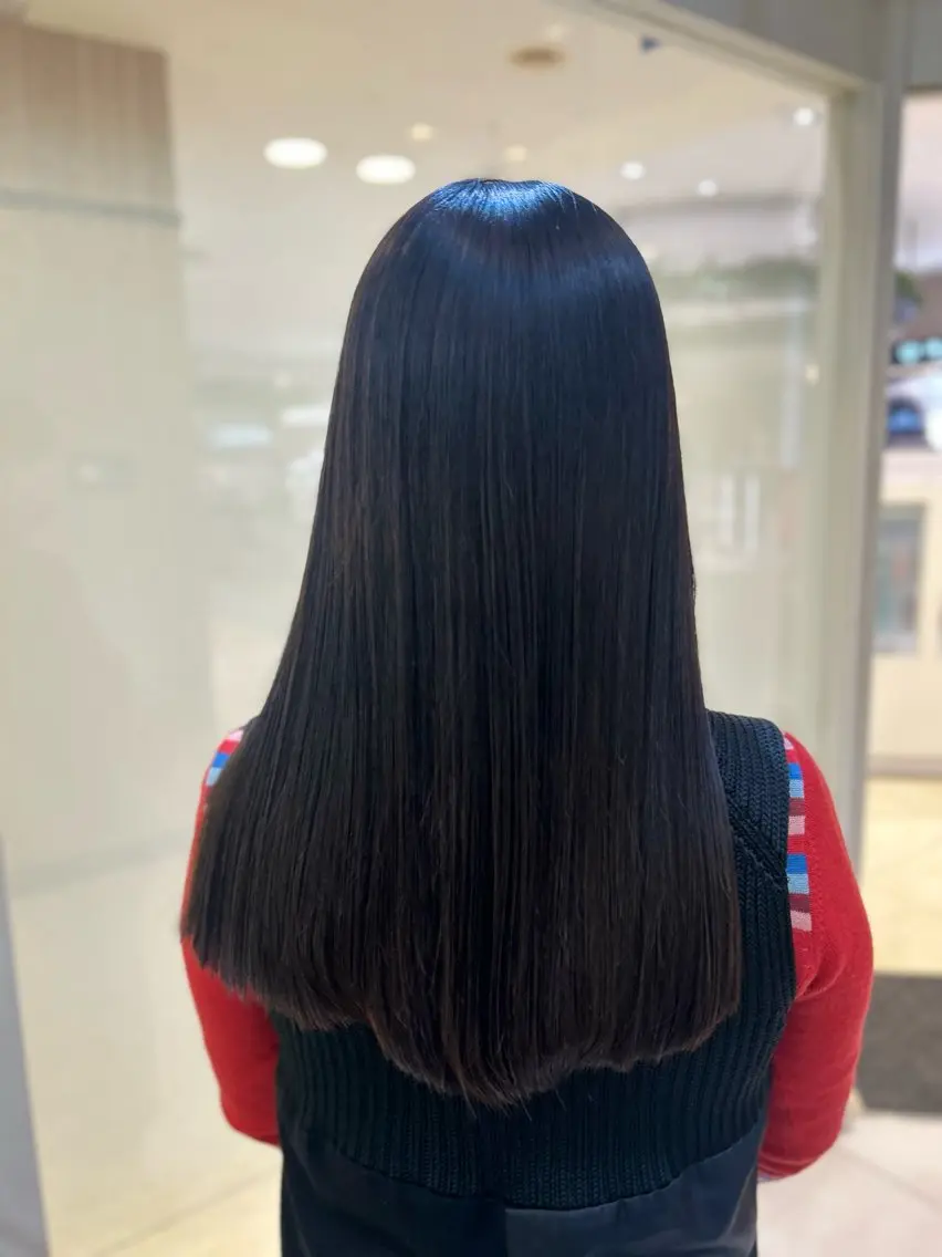 ロング カラー カット ヘアカラー トリートメント 縮毛矯正/髪質改善/ 艶髪ササキナツミのヘアスタイル