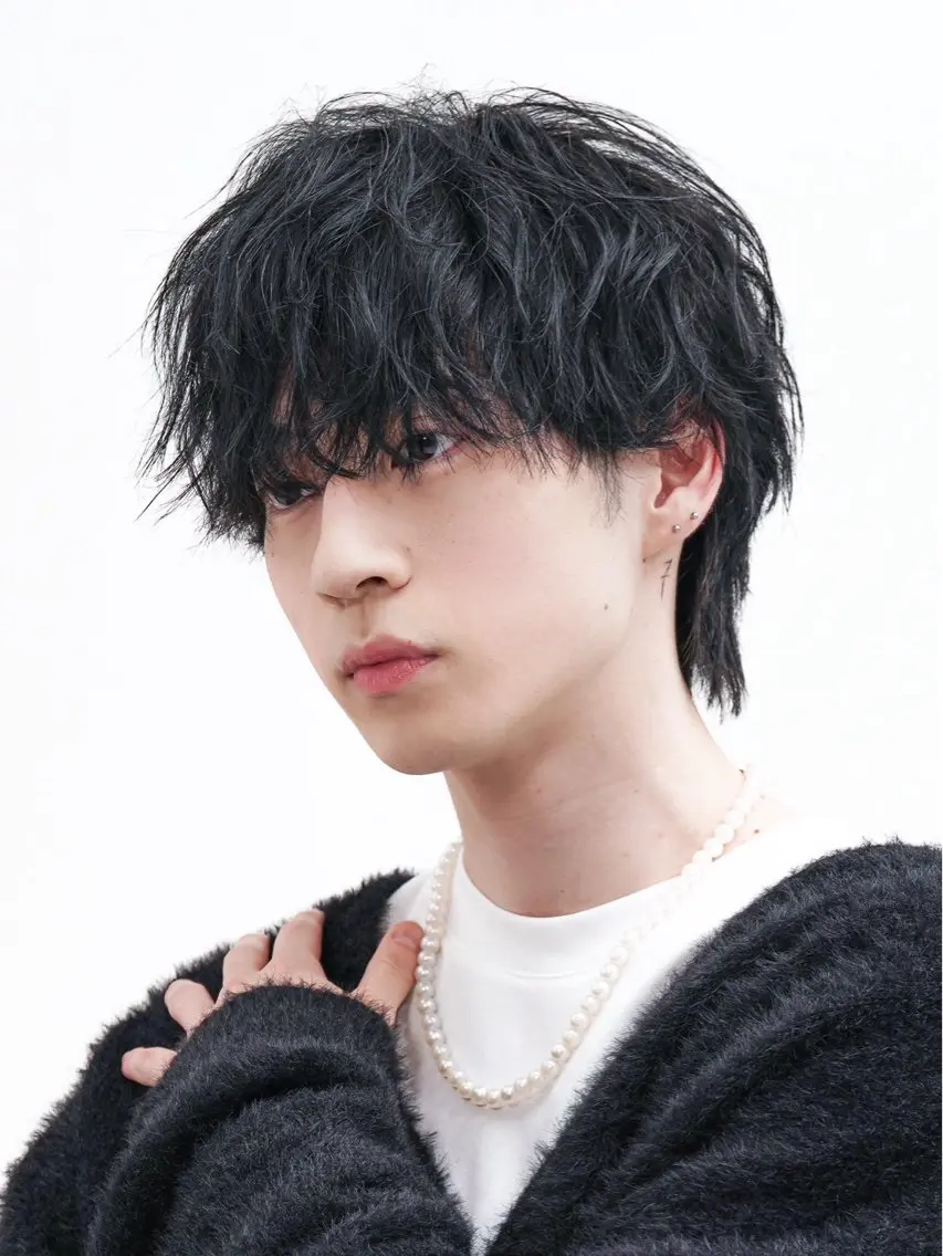 ミディアム ミディアムパーマ カット パーマ 木村 介威のヘアスタイル