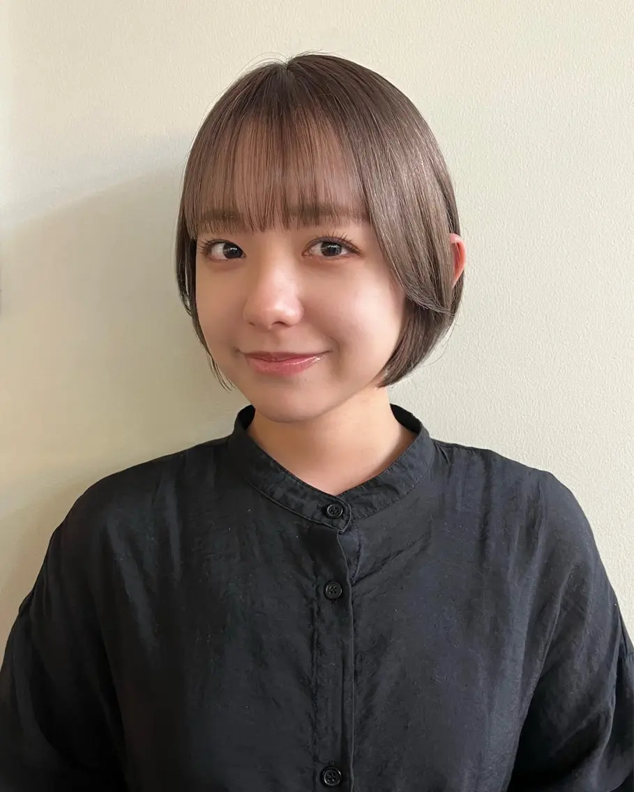 ショート ショートボブ ボブ ショートヘア 6/5まで目黒店 カラー🎀ミカゼのヘアスタイル