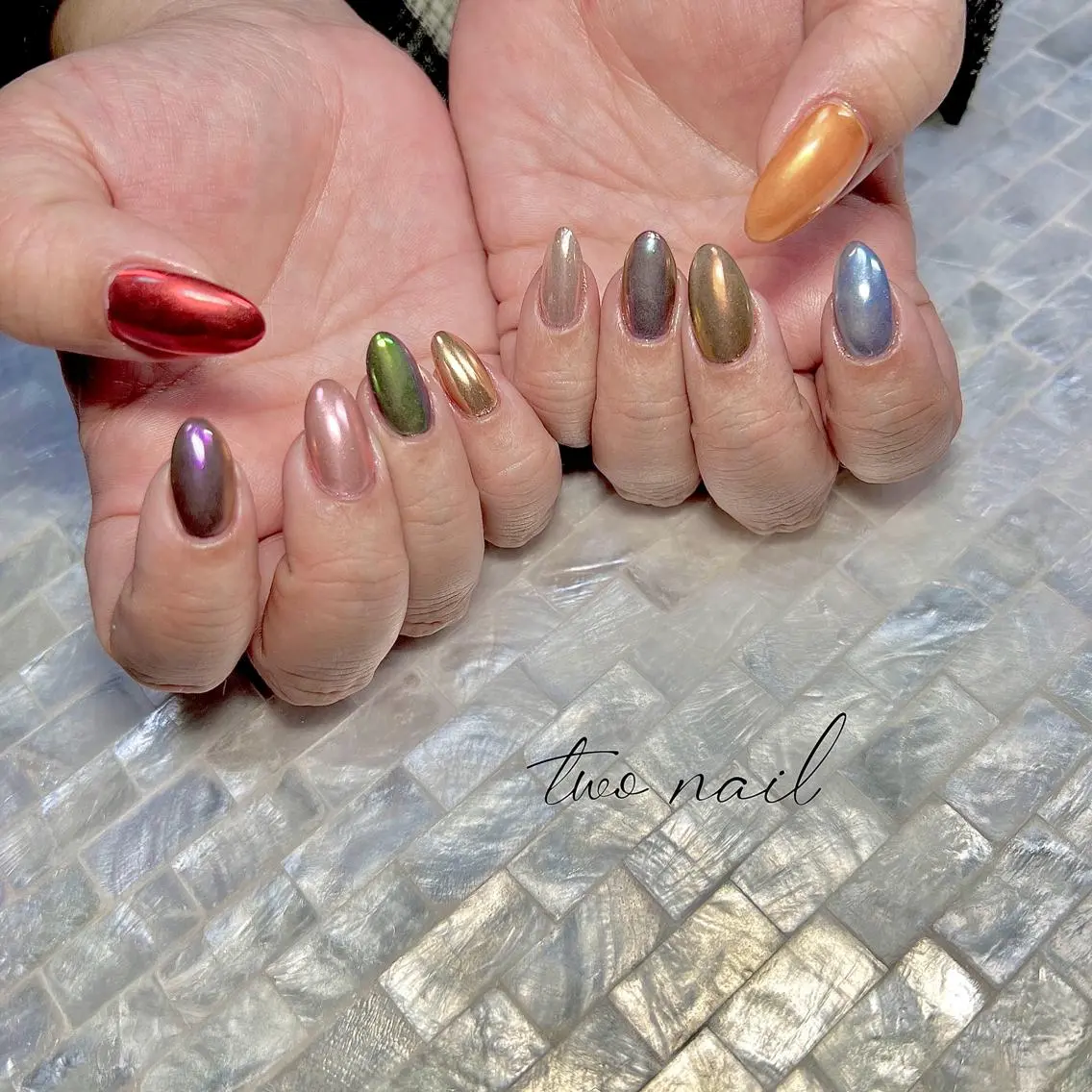 ネイル アートネイル フットネイル ハート ニュアンスネイル オフィスネイル ハンドネイル two nailのネイルデザイン