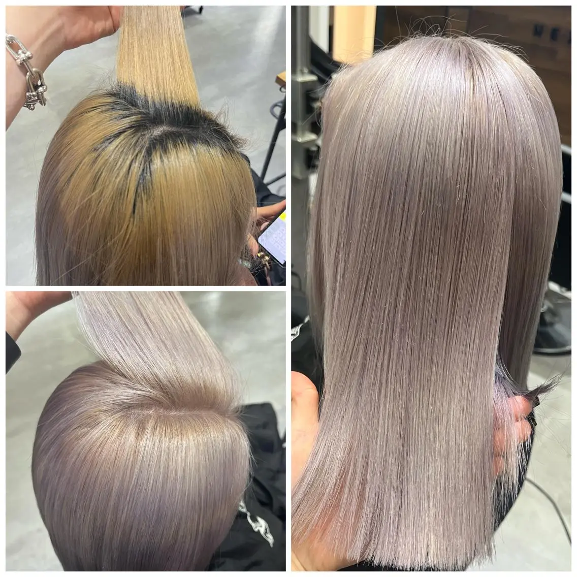 ミディアム カラー ヘアカラー トリートメント MAKO ❤️‍🔥NEXTのヘアスタイル