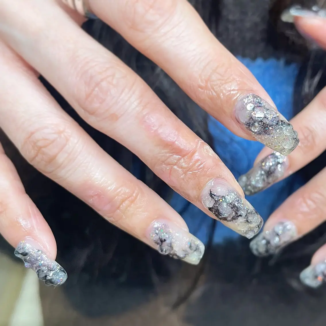 ネイル ハンドネイル posa nail モエミのネイルデザイン