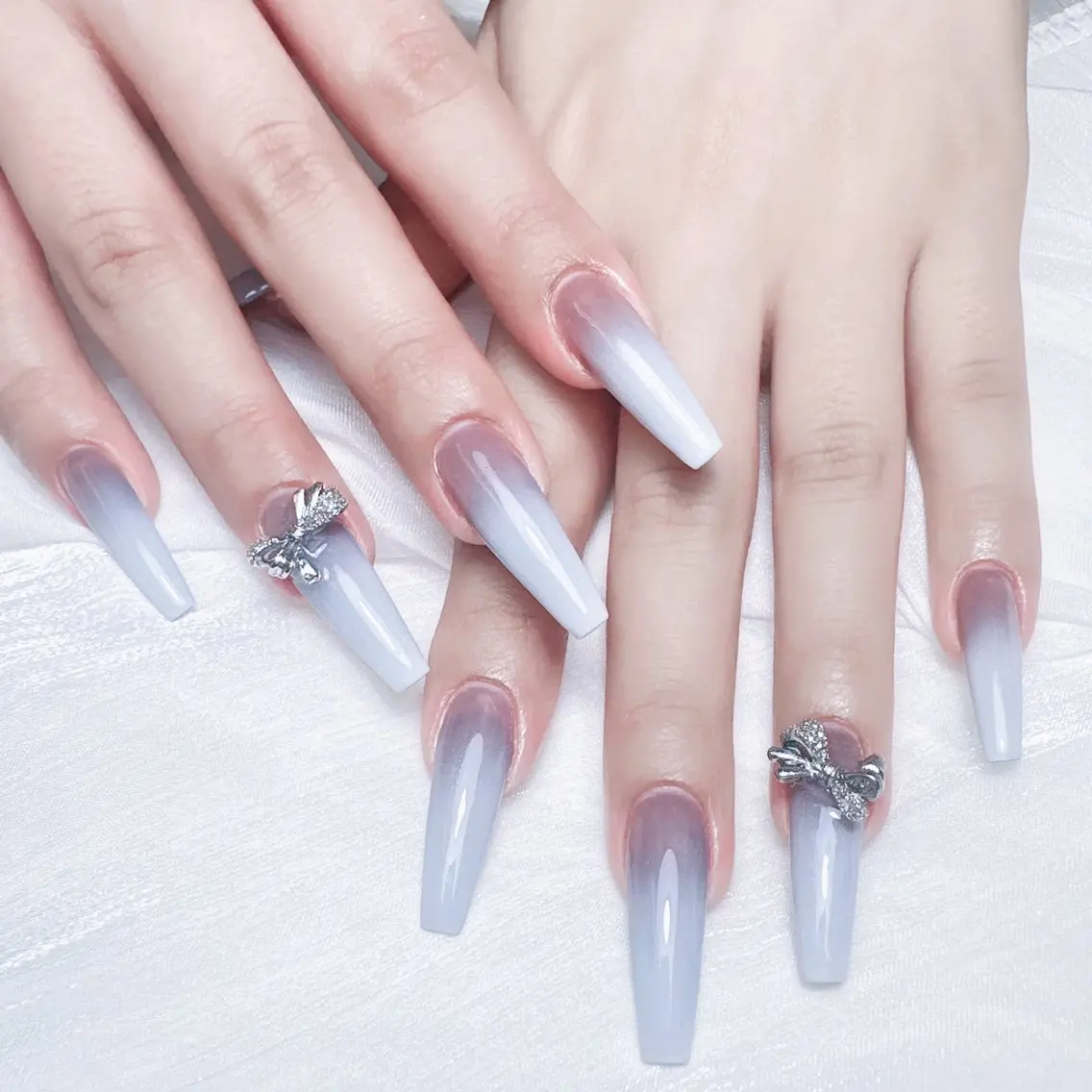 ネイル ハンドネイル M🌷nail 長さだし専門店のネイルデザイン