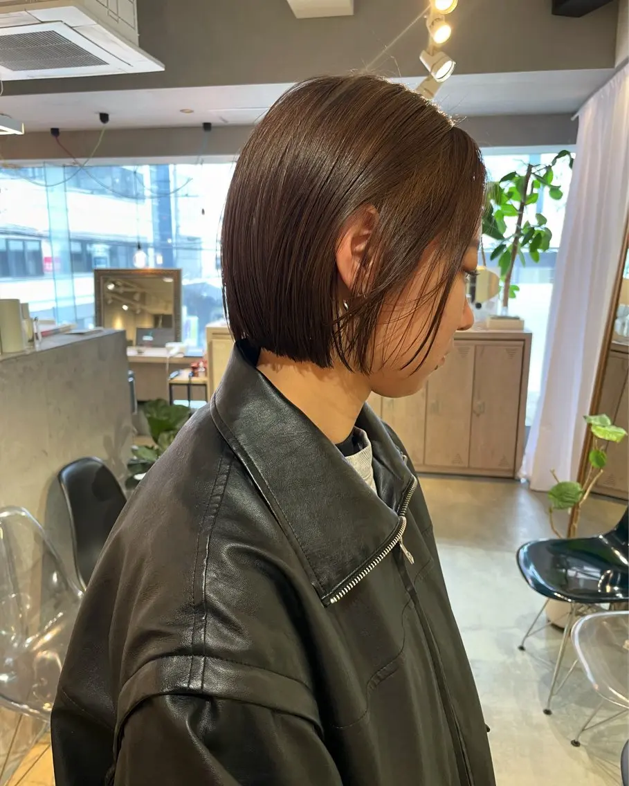 ショート カラー カット ヘアカラー ボブ/パーマ 古家 佑真のヘアスタイル