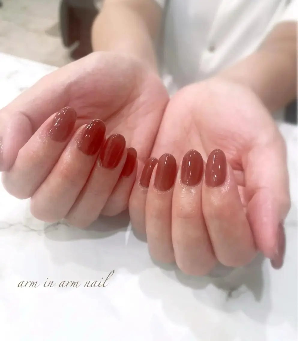 ネイル arm in arm ︎✿Yamamotoのマツエク・マツパデザイン