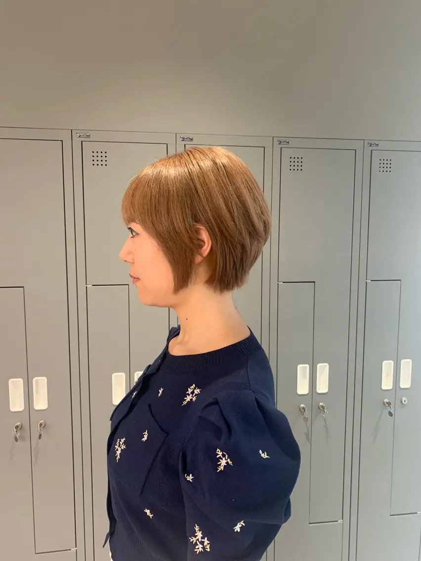 ショート ヘアカラー keen吉祥寺🐆 レイヤー/NAO🩶のヘアスタイル
