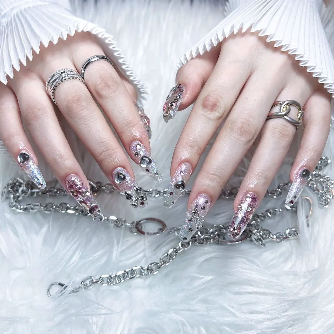 ネイル ハンドネイル Ugirl Nail Pinpin🤍のネイルデザイン