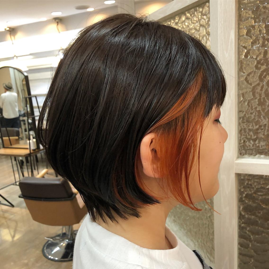 ショート ショートボブ ボブ ショートヘア 植田 敬太のヘアスタイル