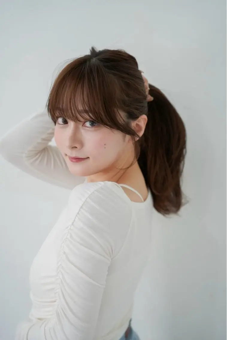 ミディアム カット ヘアカラー トリートメント _WHITE 天神店のヘアスタイル