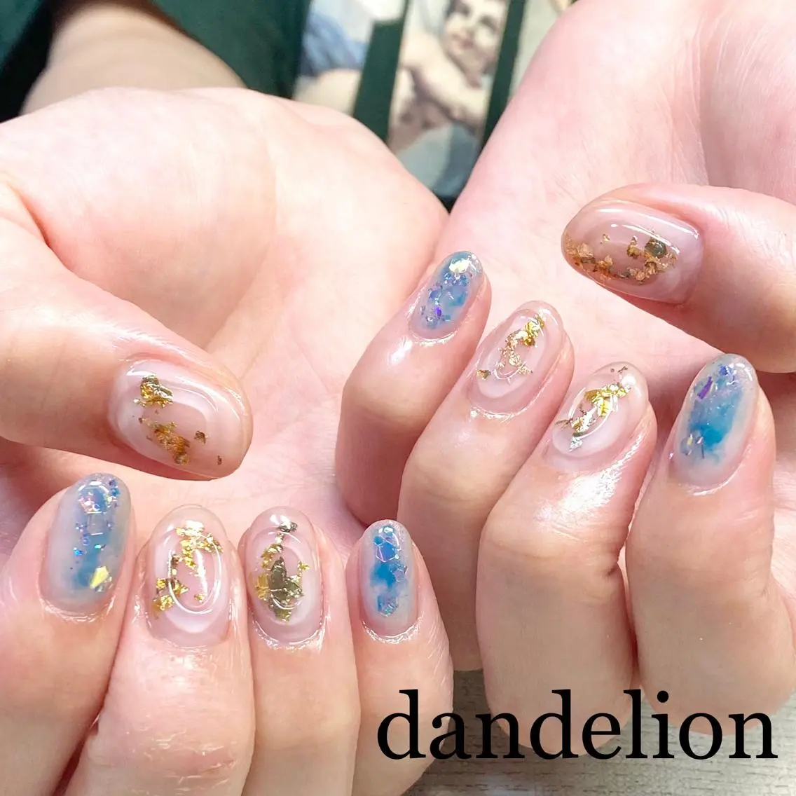 ネイル ハンドネイル ハンドケア dandelion ダンデライオンのネイルデザイン