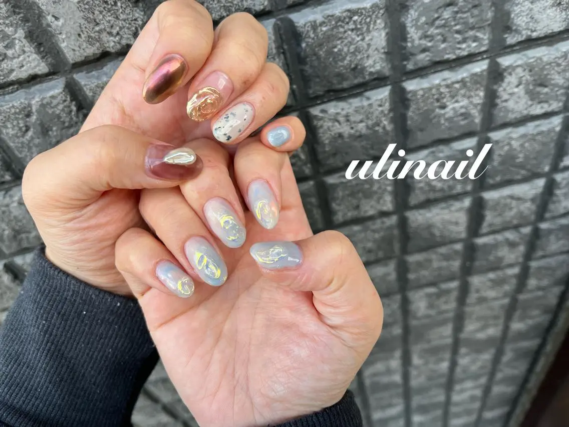ネイル ハンドネイル ulinail （ウリネイル）のネイルデザイン