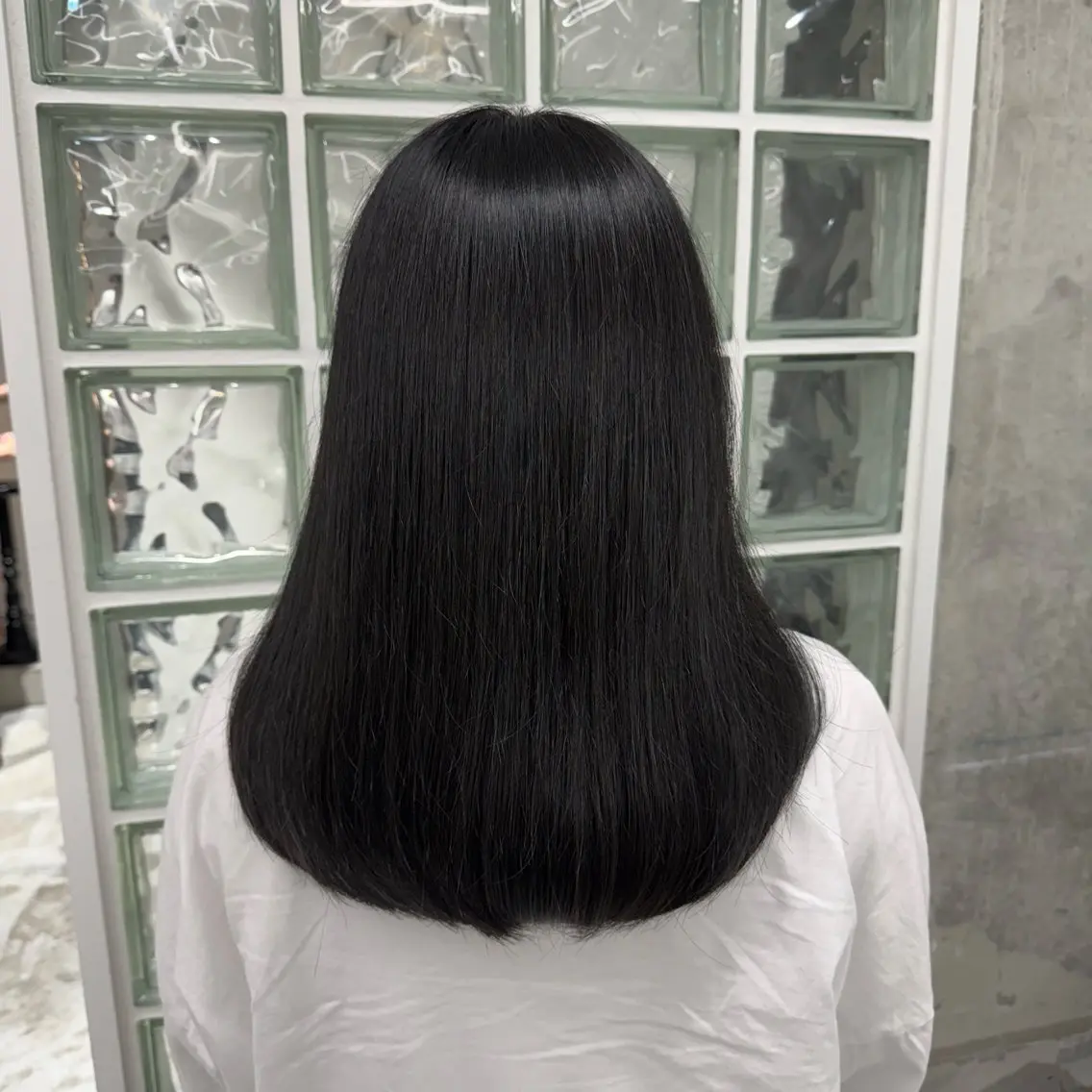 カラー ヘアカラー トリートメント ヘアセット 秋永 鈴のヘアスタイル