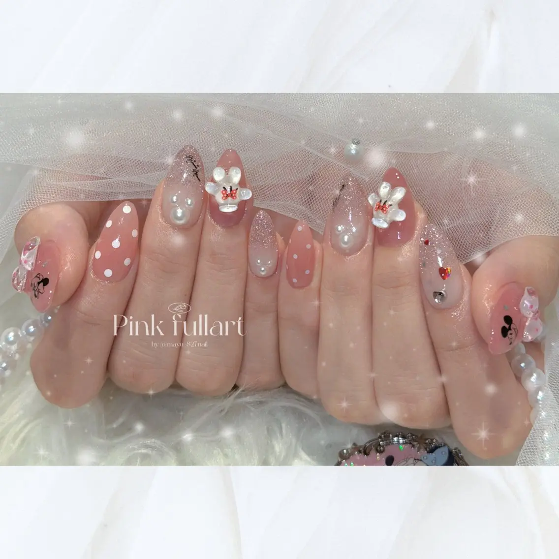 ネイル 長さ出し フラッシュネイル 韓国ネイル マグネットネイル ワンホンネイル ハンドネイル 827nail mayu🐈🐾のネイルデザイン