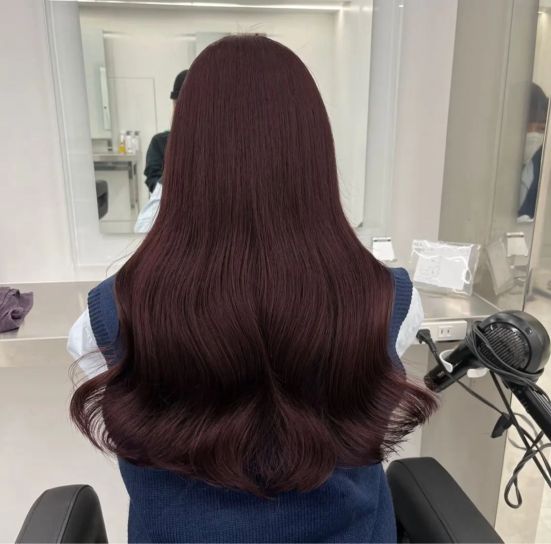 カラー 🍒ブリーチなし🍒 暖色🍒YUUNAのヘアスタイル