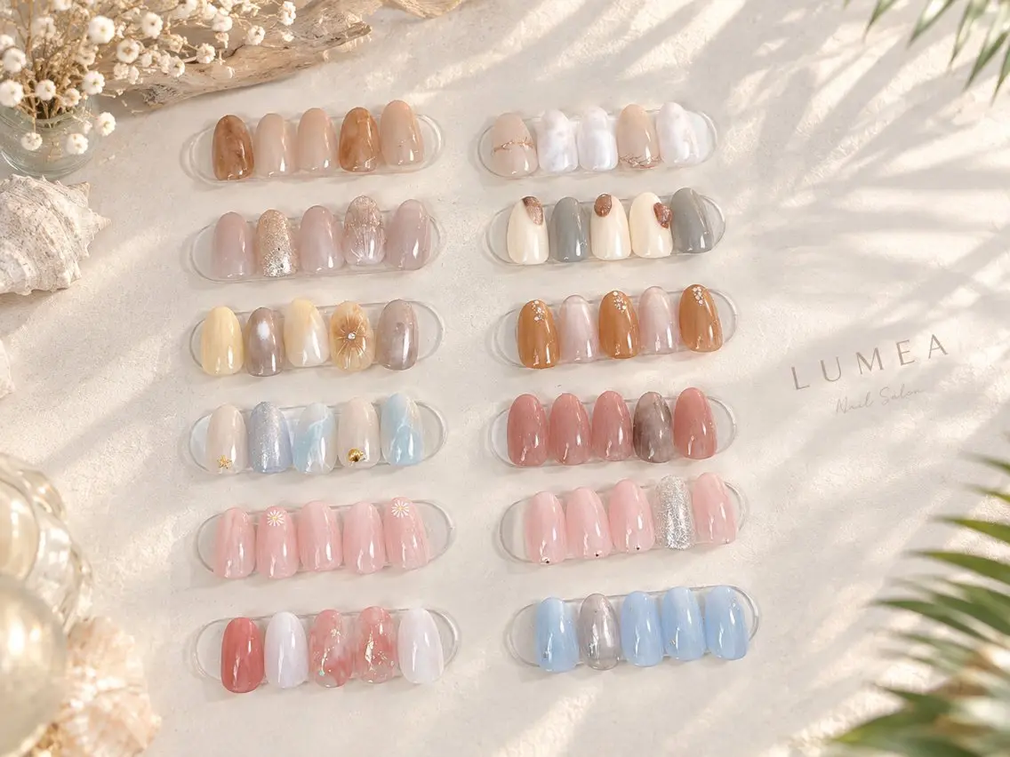 ネイル LUMEA🐚 sakiのネイルデザイン