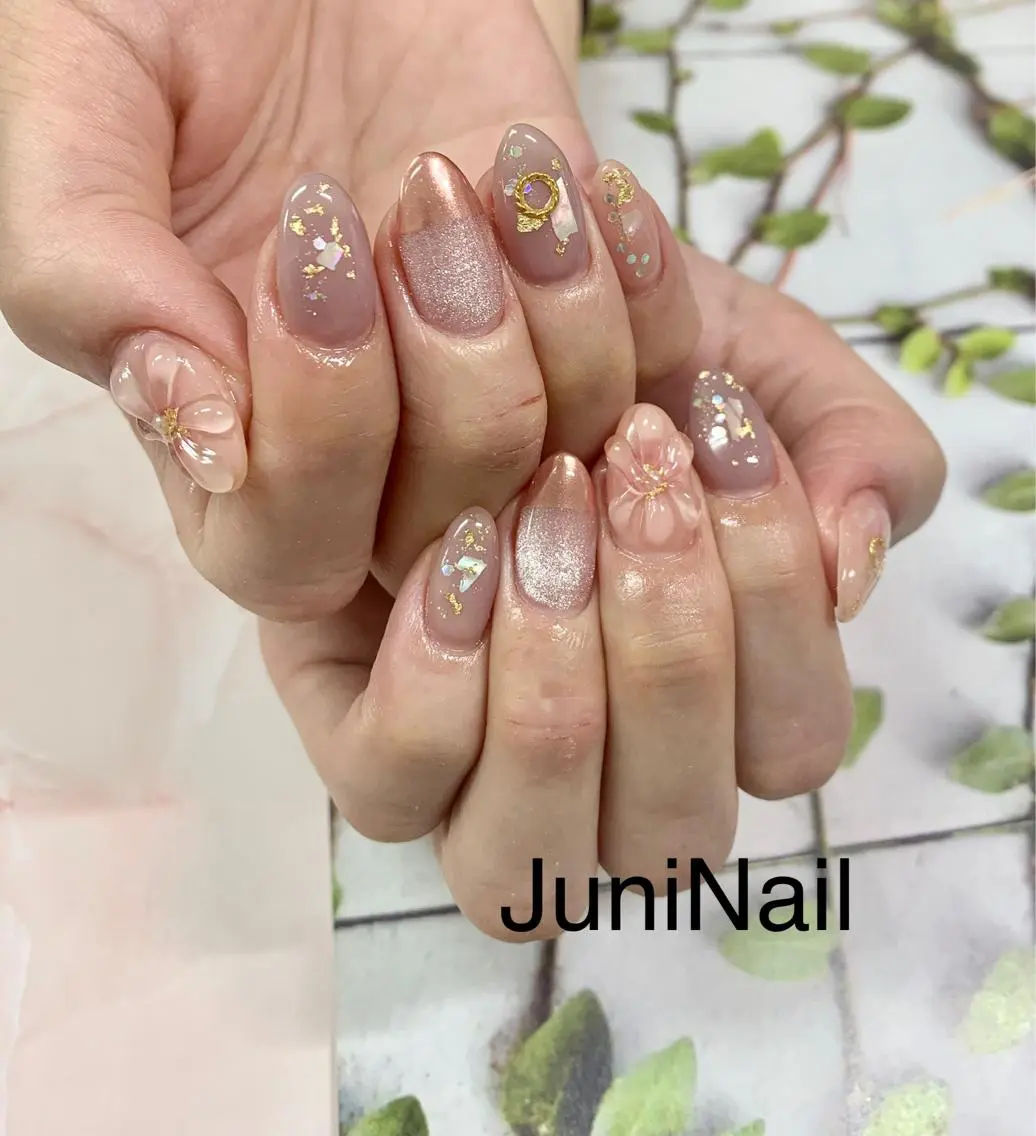 ネイル ハンドネイル JuniNail 주니네일🇰🇷suのネイルデザイン