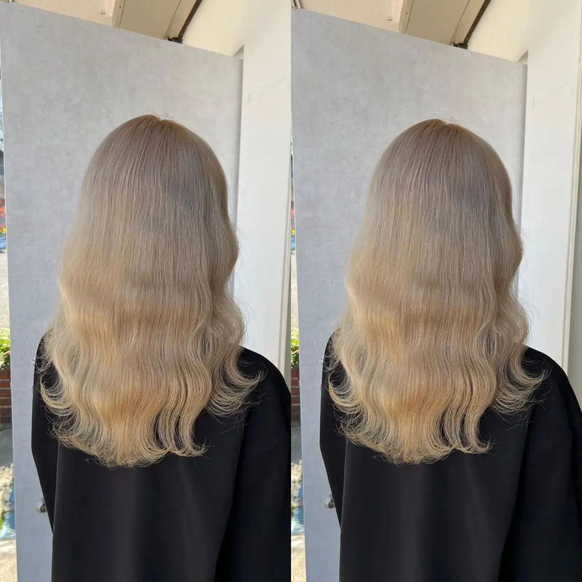 セミロング ヘアカラー 秋葉原　柏木絢汰 ✨当日予約okのヘアスタイル