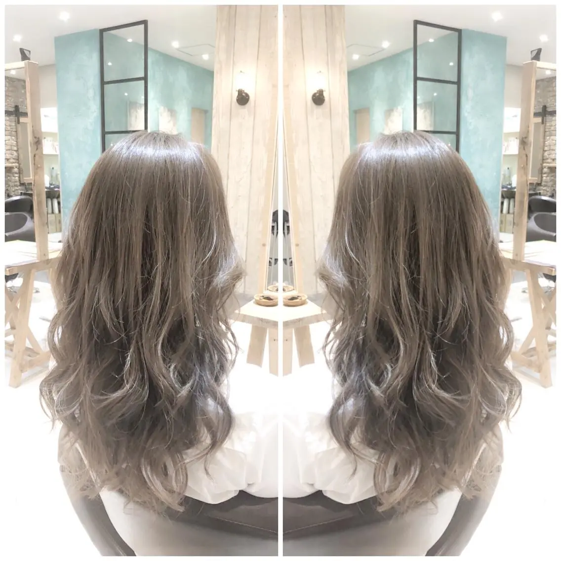 セミロング カラー nojima Ryotaのヘアスタイル