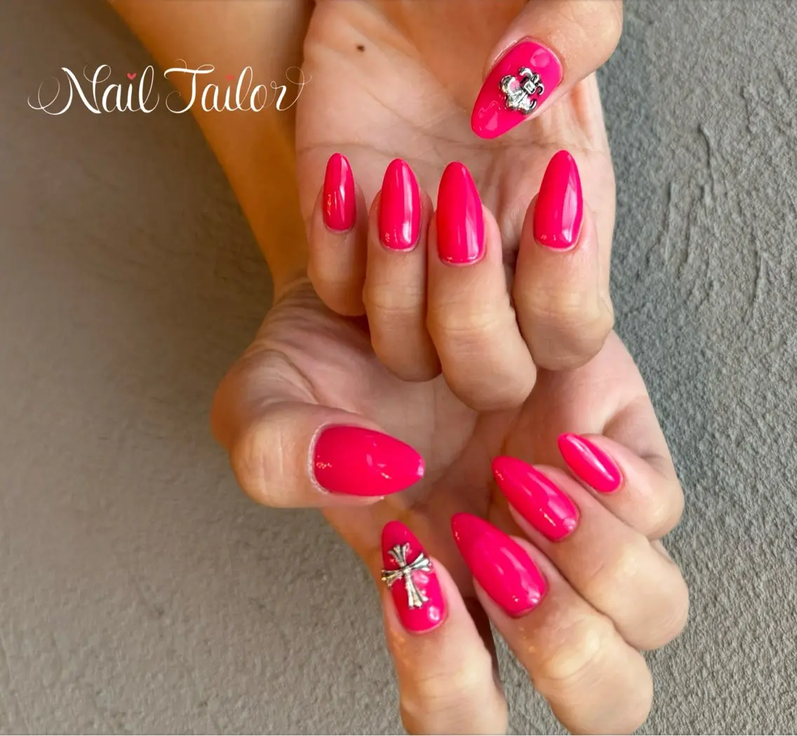 ネイル ピンク ハンドネイル NailTailor ネイルテイラーのネイルデザイン