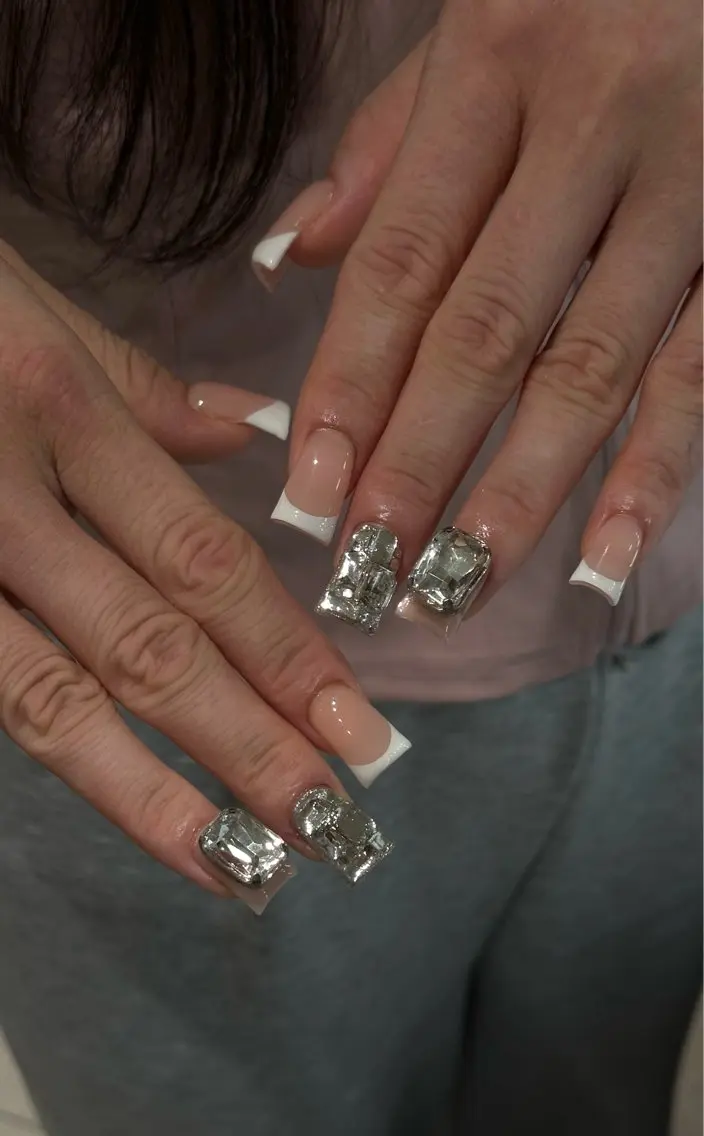 ネイル フレンチネイル ショートネイル ハンドネイル 町田 NAIL SALON SOMIのネイルデザイン