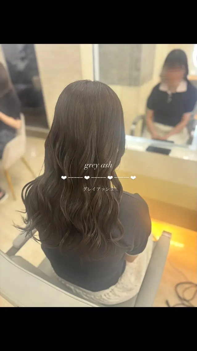 カラー オレンジ ‎🤍中村 陽奈‎🤍のヘアスタイル
