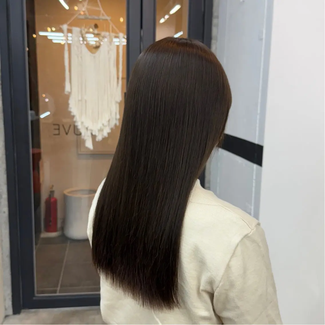 ロング ヘアカラー トリートメント あい あやみのヘアスタイル