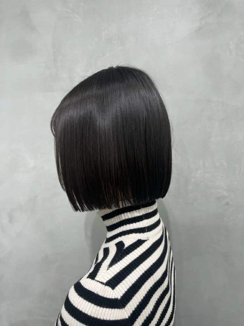 切りっぱなしボブ✂️の写真