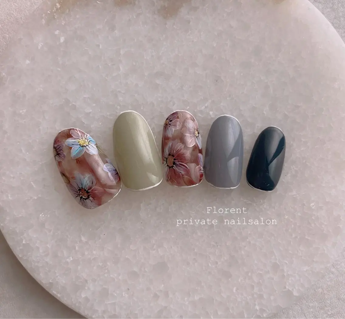 ネイル ハンドネイル florent nailのネイルデザイン