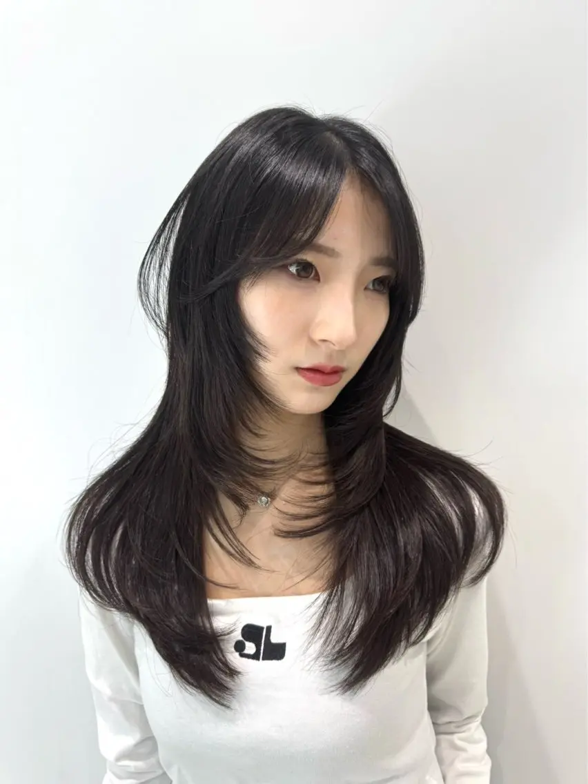 セミロング NORA銀座 NATSUMIのヘアスタイル