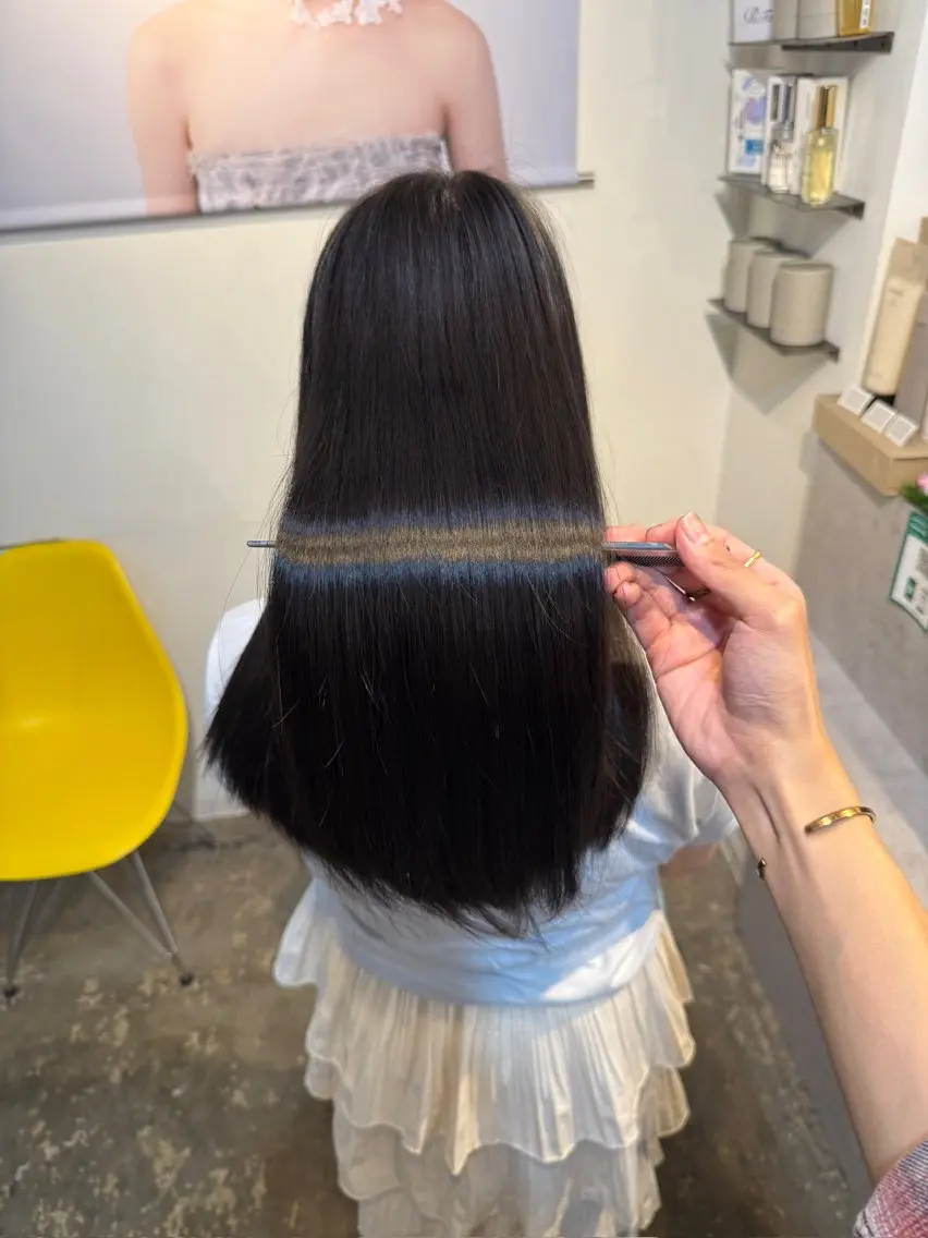 ロング 縮毛矯正 縮毛矯正/レイヤー カット⭐️SHOTAのヘアスタイル