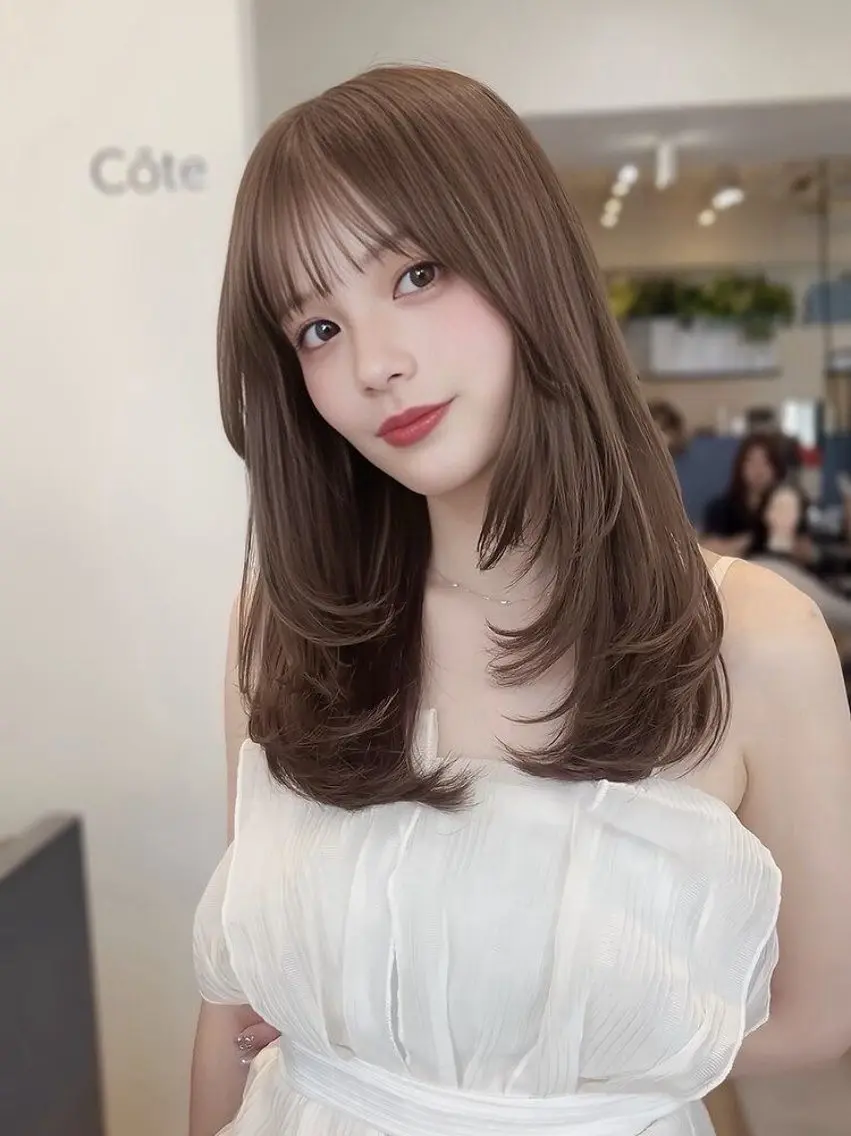 ロング 【無料】カット いながわ　ゆあのヘアスタイル
