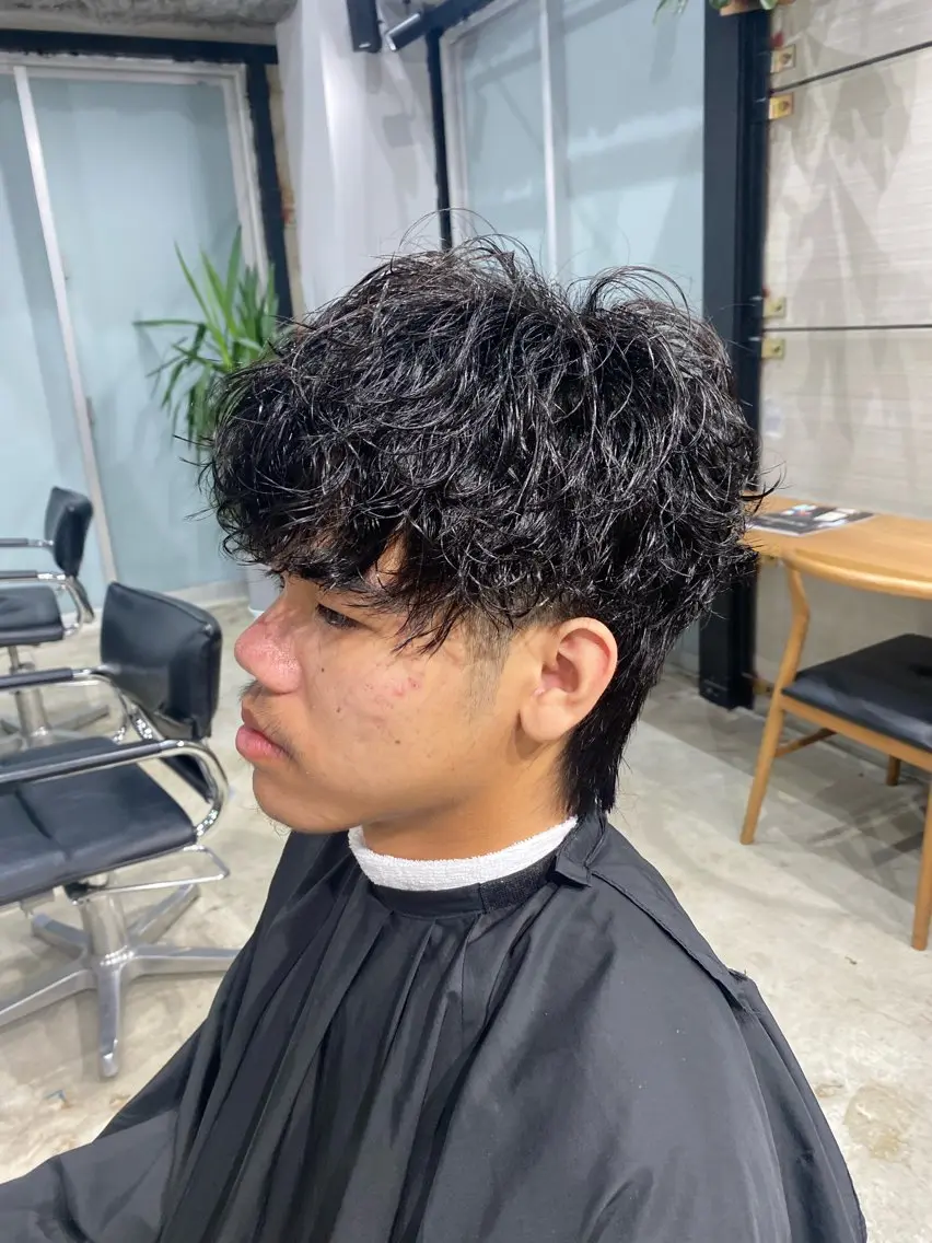 ショート パーマ 村田 健のヘアスタイル