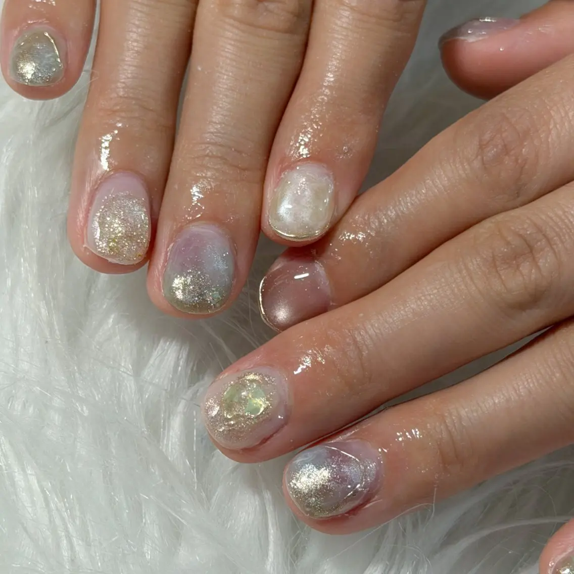 ネイル ハンドネイル フットネイル LAVISH nanamiのネイルデザイン