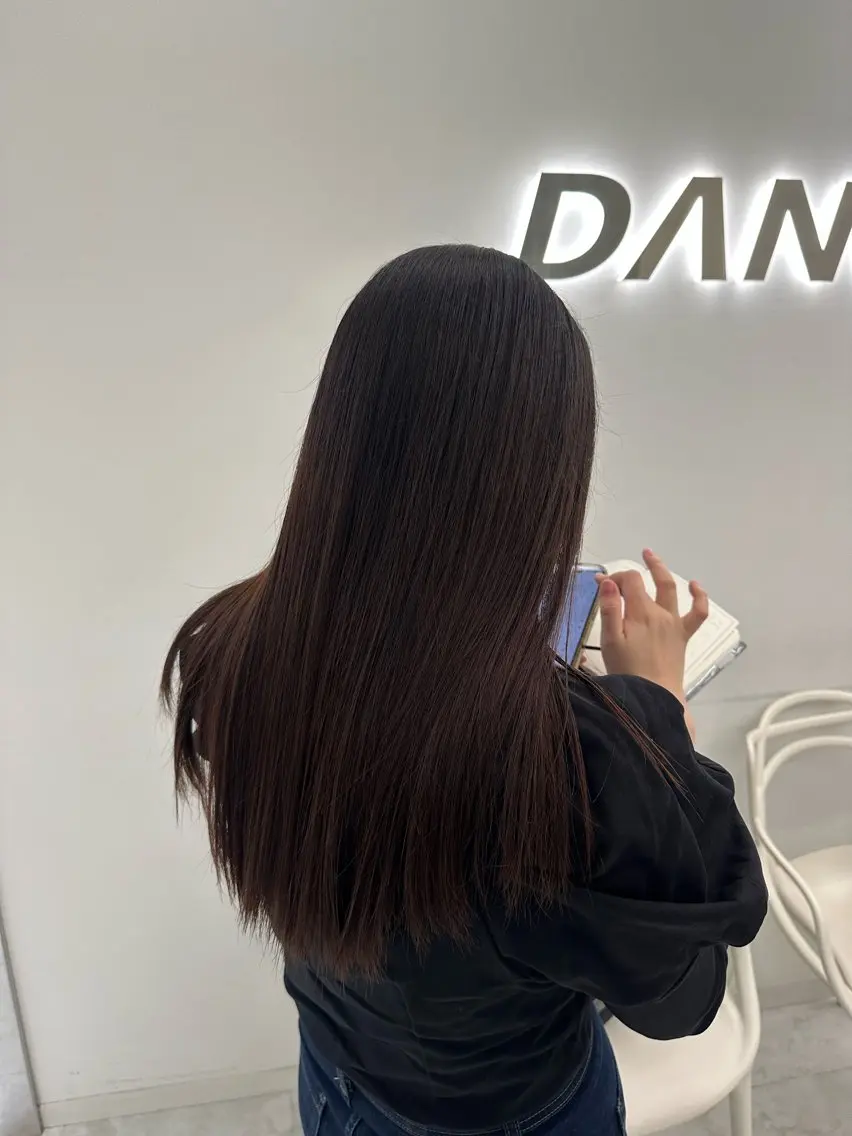 カラー ヘアカラー トリートメント ヘアセット 透明感カラー🎀艶髪 Anju/渋谷🎀のヘアスタイル