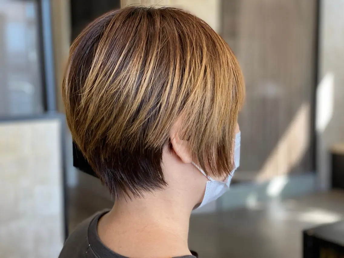 ショート 宮城 将大のヘアスタイル