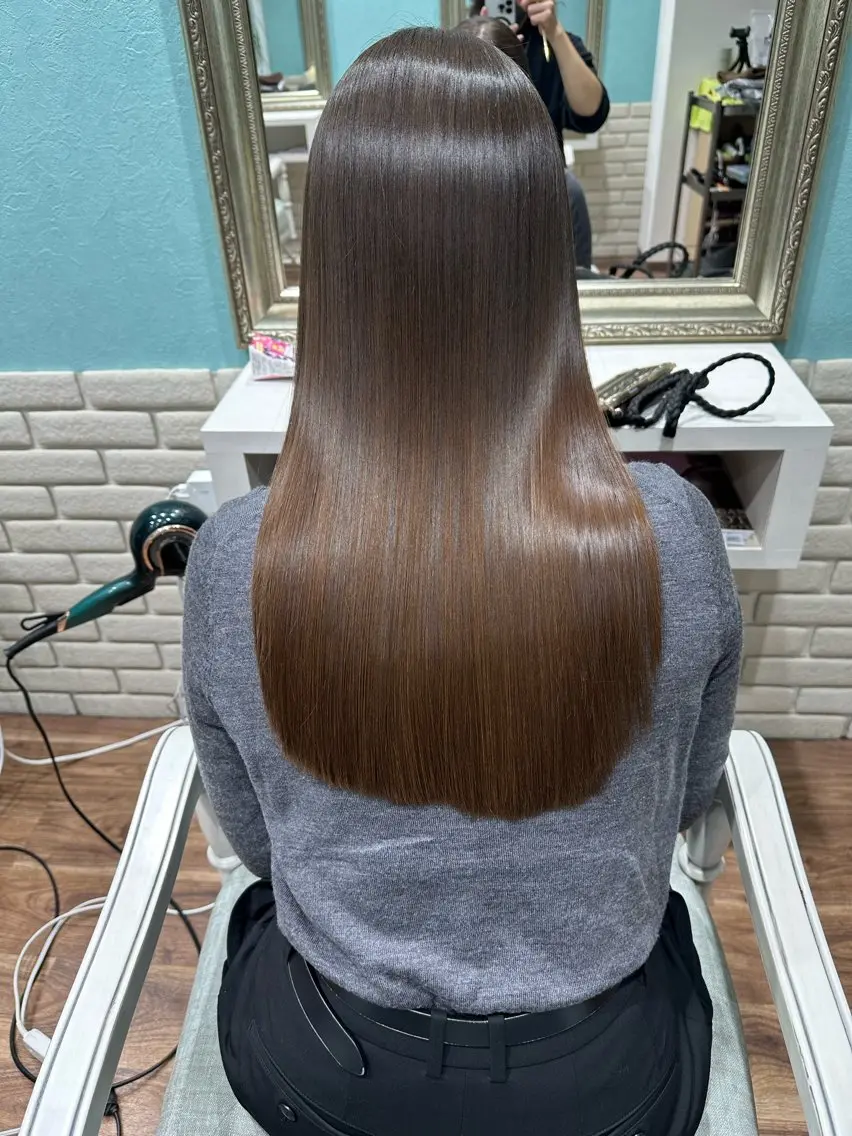ロング 髪質改善 縮毛矯正 トリートメント トリートメント 🦄Re.ly代表 灰野壮🦄のヘアスタイル