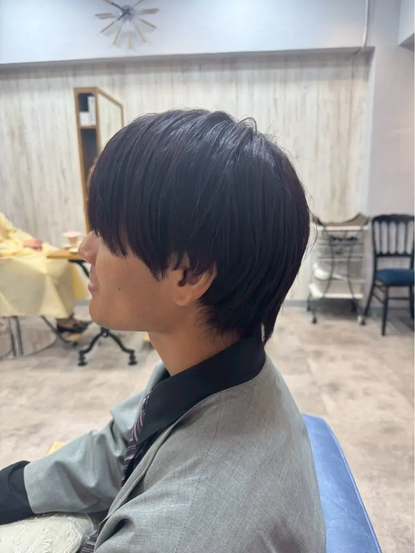 メンズ 暖色カラー💞 菊地しおんのヘアスタイル