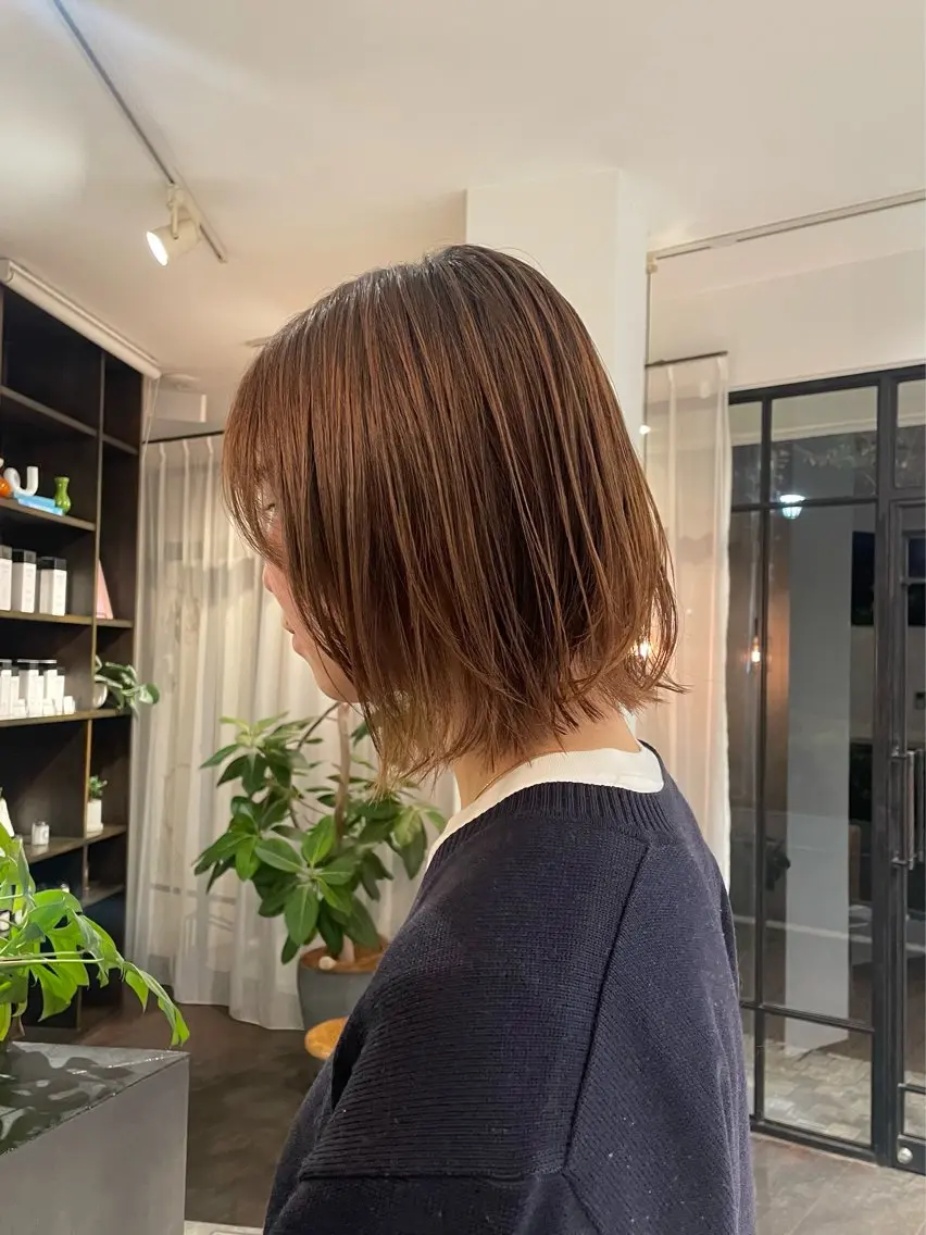 ショート 西野 優夏のヘアスタイル