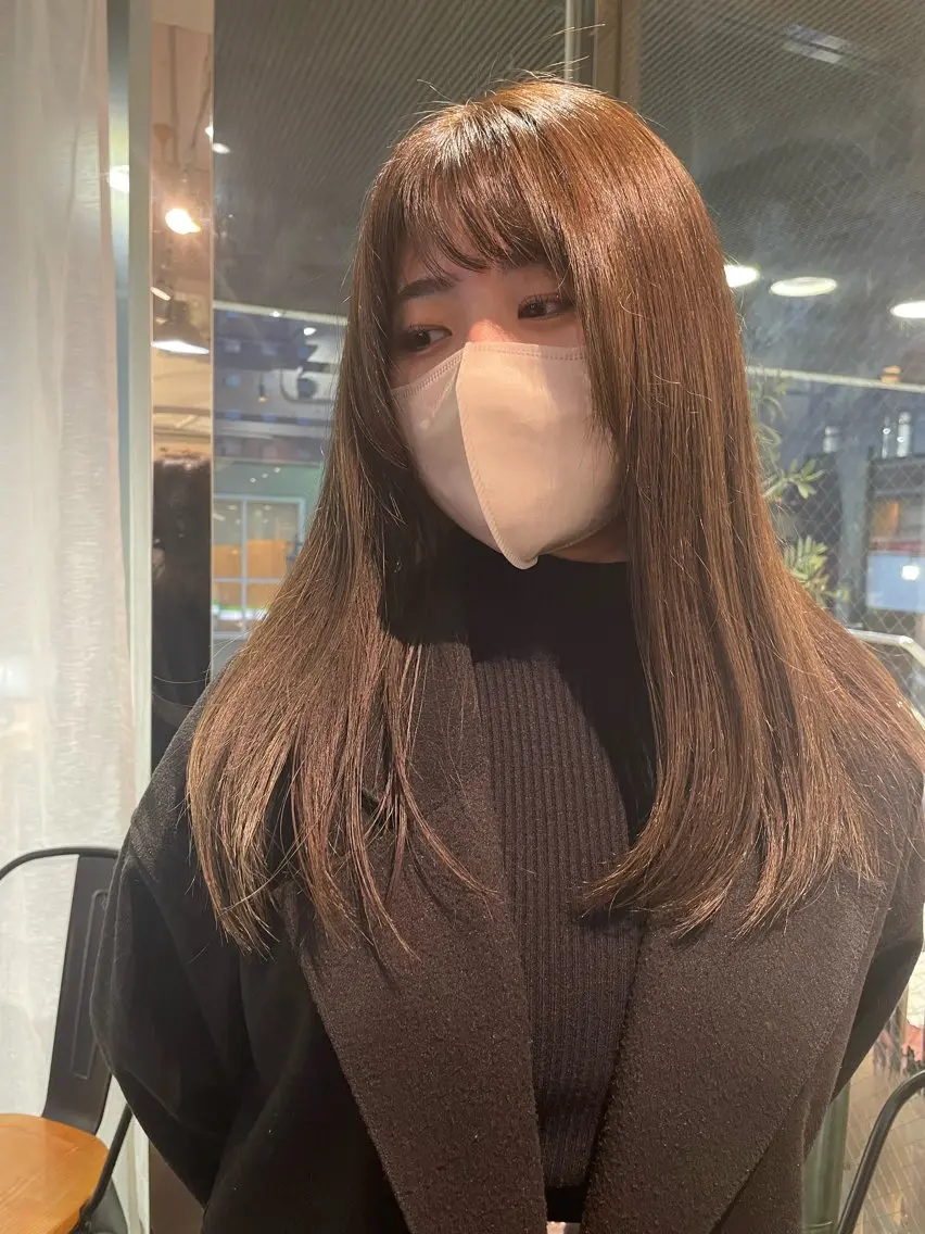 カット+ワンカラーの写真